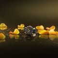 Certina C0302173705700 женские часы застежка крупным планом
